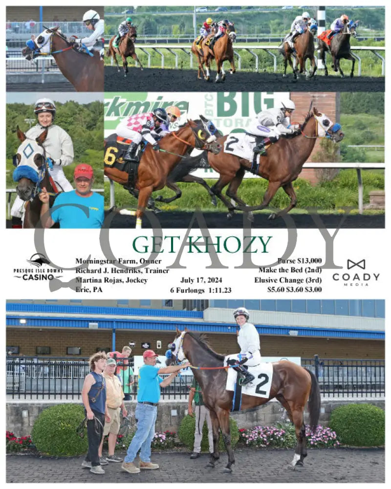 Get Khozy - 07-17-24 R08 Pid Presque Isle Downs