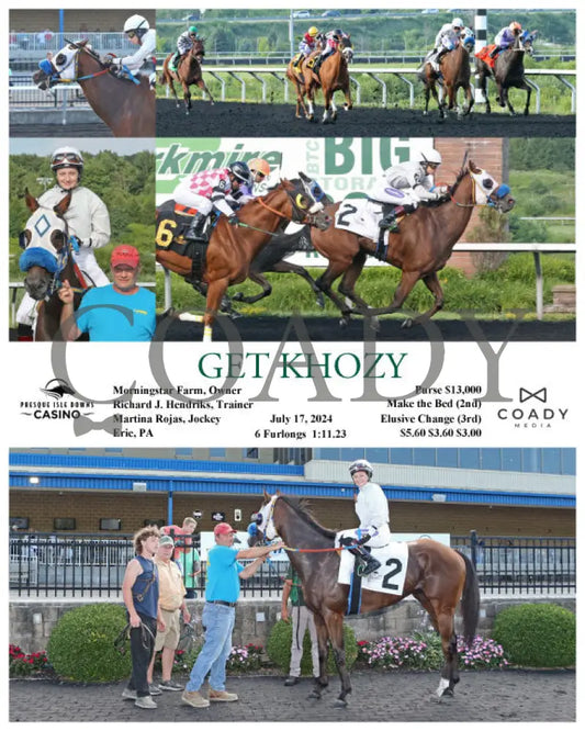 Get Khozy - 07-17-24 R08 Pid Presque Isle Downs