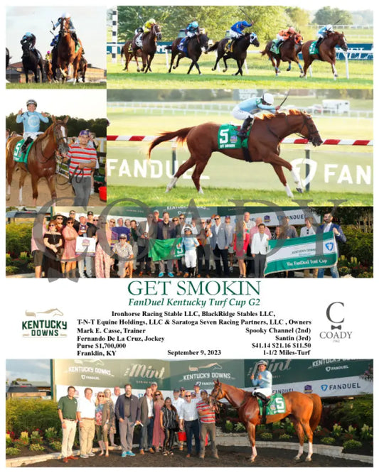 Get Smokin - Fanduel Kentucky Turf Cup G2 09-09-23 R12 Kd Downs