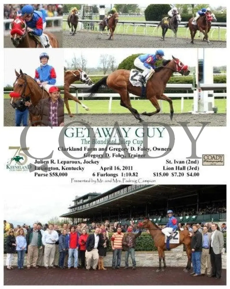 Getaway Guy - 041611 Race 01 Keeneland