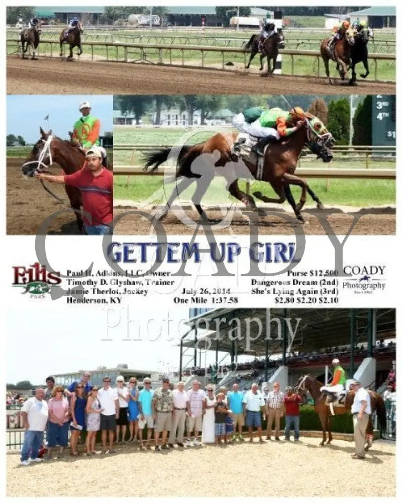 Gettem Up Girl - 072614 Race 02 Elp Ellis Park