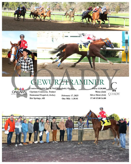 GEWURZTRAMINER - 021725 - Race 07 - OP Oaklawn Park