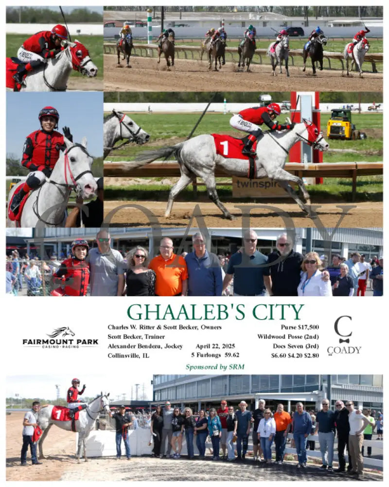 GHAALEB’S CITY - 04-22-25 - R05 - FP Fanduel Sportsbook Horse Racing