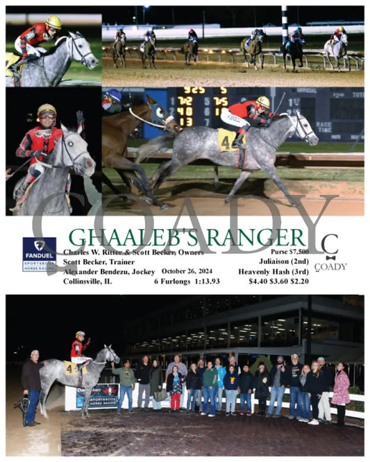 Ghaaleb’s Ranger - 10-26-24 R05 Fan Fanduel Sportsbook Horse Racing