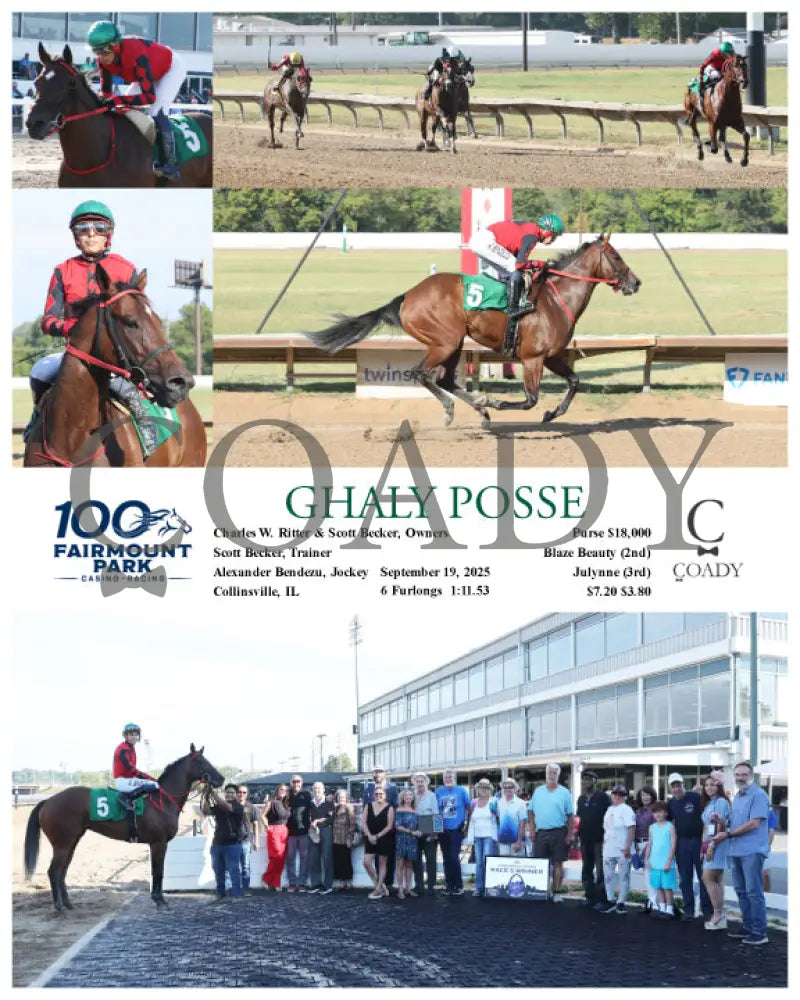 GHALY POSSE - 09-19-25 - R05 - FP Fanduel Sportsbook Horse Racing