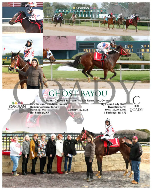 Ghost Bayou - 01-12-24 R03 Op Oaklawn Park