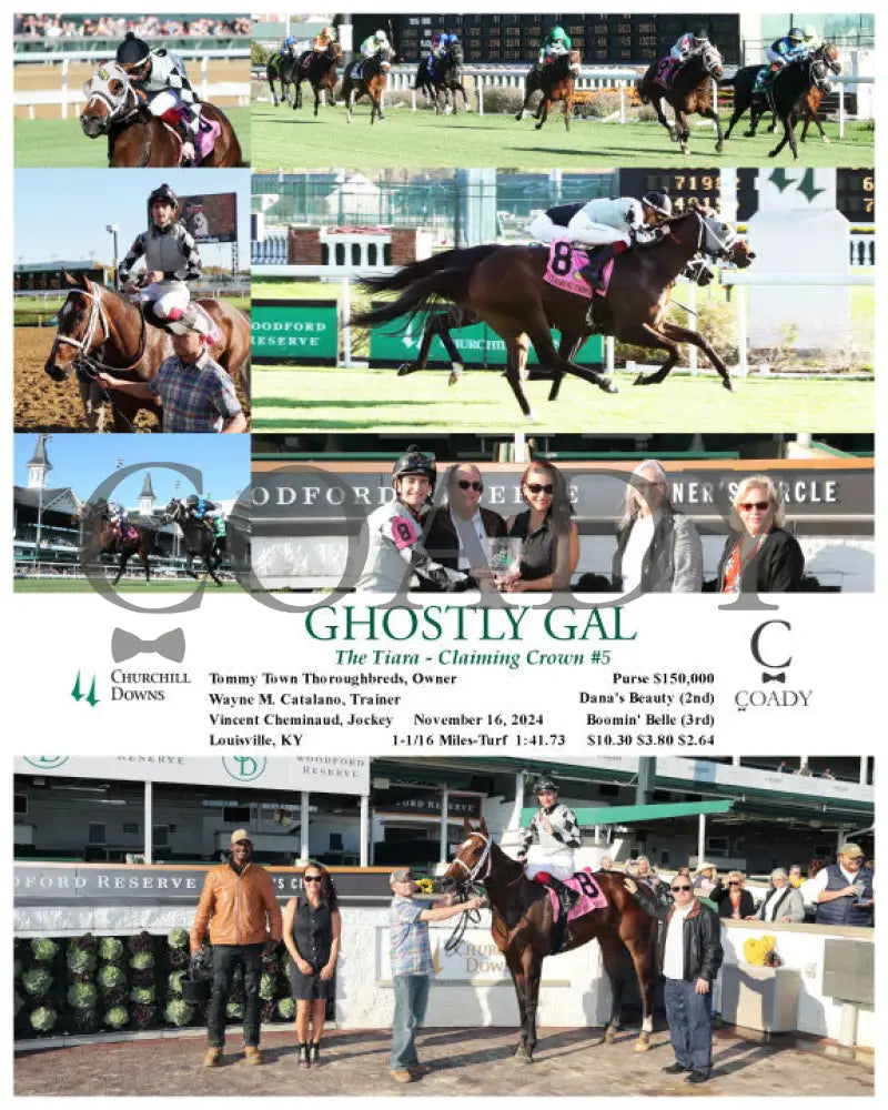 Ghostly Gal - 111624 Race 05 Cd Churchill Downs