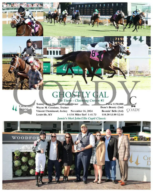 Ghostly Gal - The Tiara Claiming Crown #5 11-16-24 R05 Cd Churchill Downs