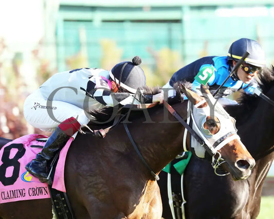 Ghostly Gal - The Tiara Claiming Crown #5 11-16-24 R05 Cd Tight Finish 01 Churchill Downs