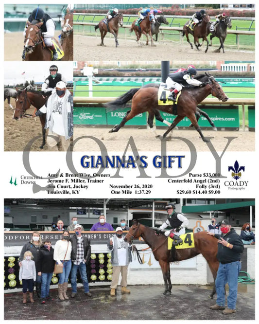 Gianna’s Gift - 11-26-20 R01 Cd Churchill Downs