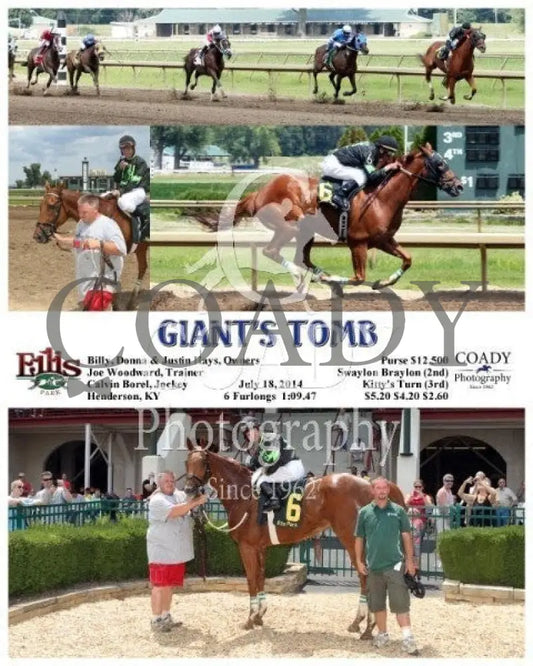 Giant’s Tomb - 071814 Race 04 Elp Ellis Park