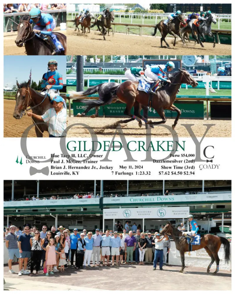 Gilded Craken - 05-11-24 R06 Cd Churchill Downs
