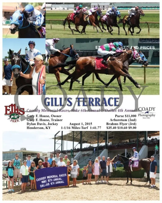 Gill’s Terrace - 080115 Race 03 Elp Ellis Park