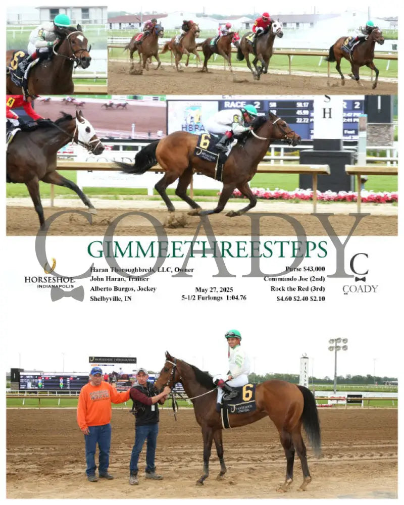 GIMMEETHREESTEPS - 05-27-25 - R02 - IND Indiana Grand