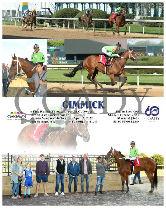 Gimmick - 04-07-22 R08 Op Oaklawn Park