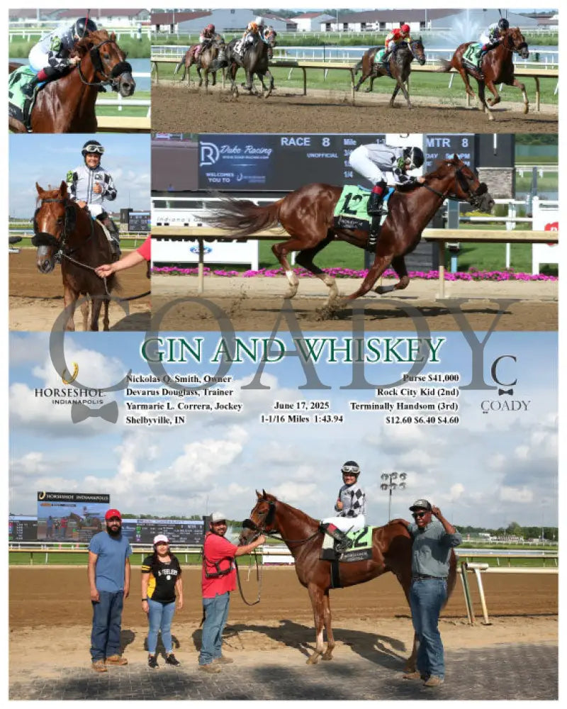GIN AND WHISKEY - 06-17-25 - R08 - IND Indiana Grand