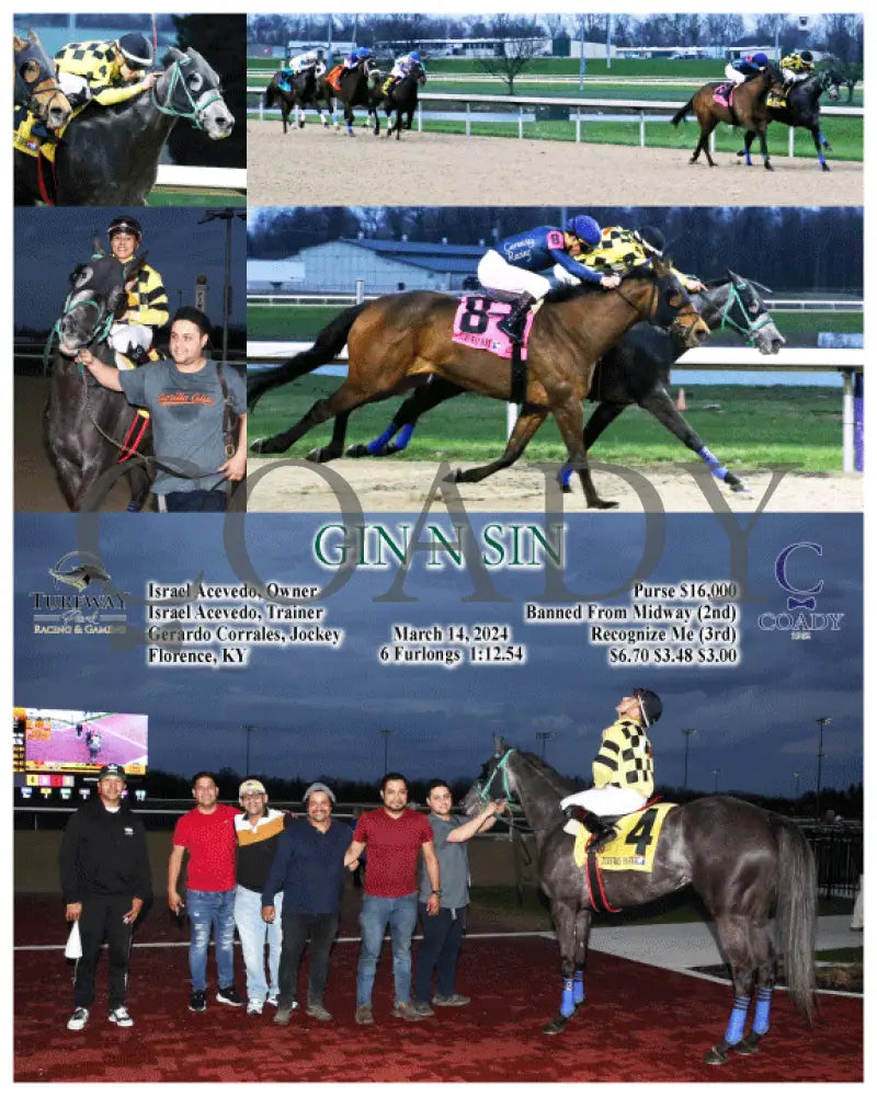 Gin N Sin - 03 - 14 - 24 R04 Tp Turfway Park