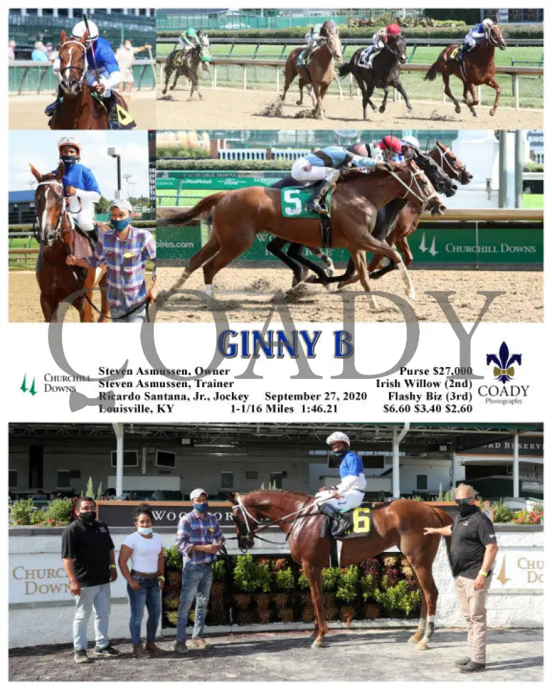 Ginny B - 09-27-20 R07 Cd Churchill Downs