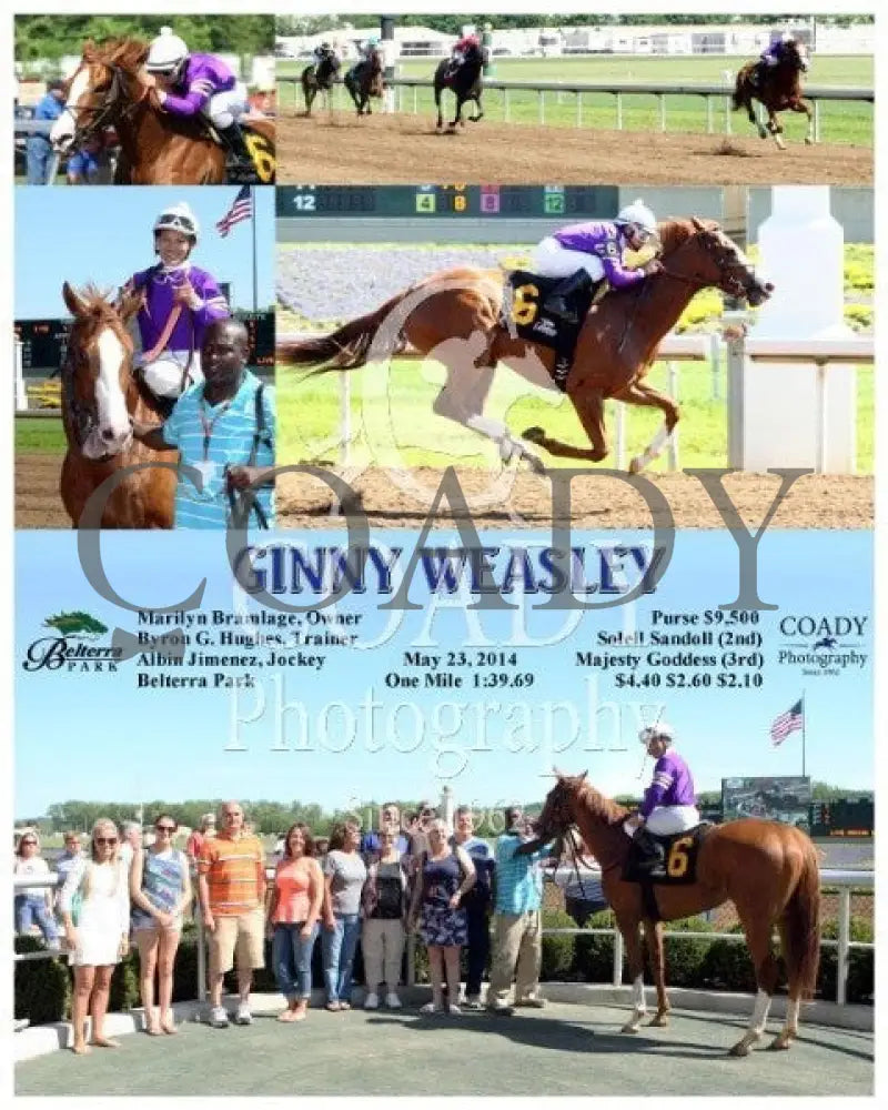 Ginny Weasley - 052314 Race 04 Btp Belterra Park