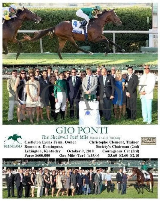Gio Ponti - Shadwell Turf Mile W/C Keeneland