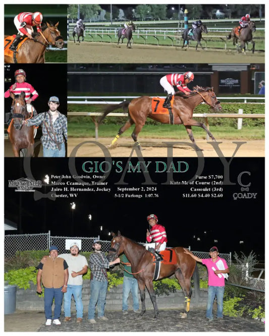 Gio’s My Dad - 09-02-24 R08 Mnr Mountaineer Park