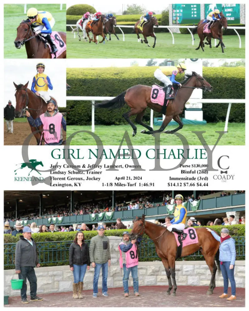 Girl Named Charlie - 04-21-24 R07 Kee Keeneland