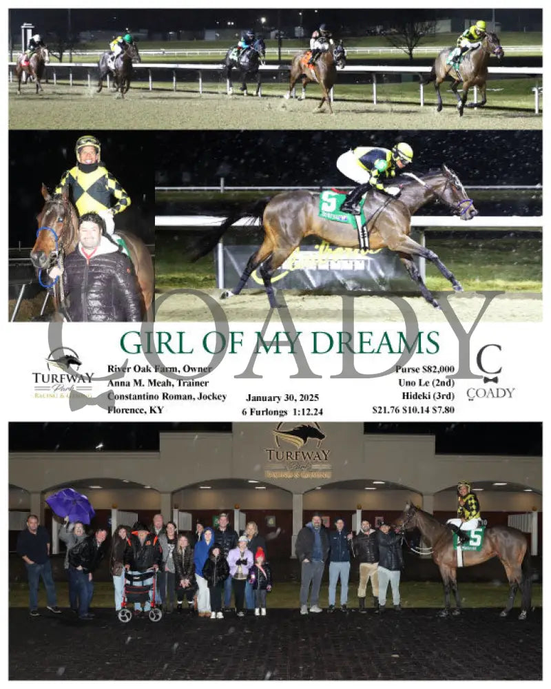 Girl Of My Dreams - 013025 Race 08 Tp Turfway Park