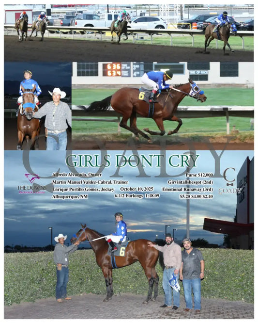 GIRLS DONT CRY - 10-10-25 - R02 - ALB Downs at Albuquerque