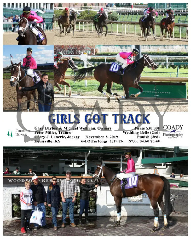 Girls Got Track - 11-02-19 R01 Cd Churchill Downs