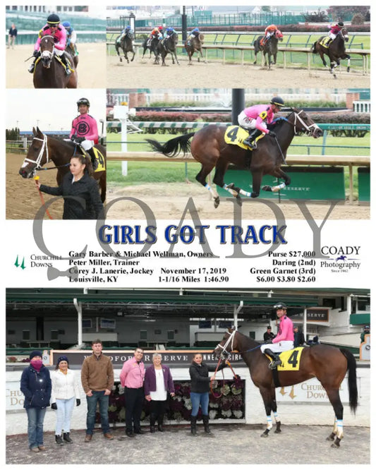 Girls Got Track - 11-17-19 R02 Cd Churchill Downs