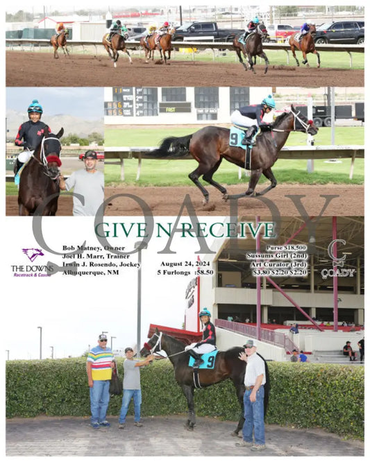 Give N Receive - 08-24-24 R11 Alb Downs At Albuquerque