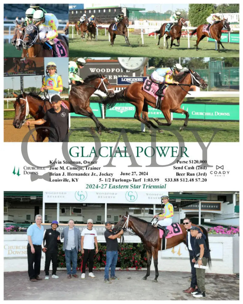 Glacial Power - 062724 Race 05 Cd Churchill Downs