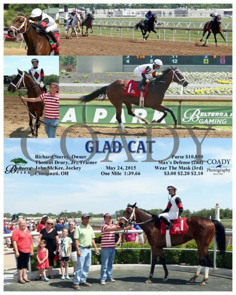 Glad Cat - 052415 Race 04 Btp Belterra Park