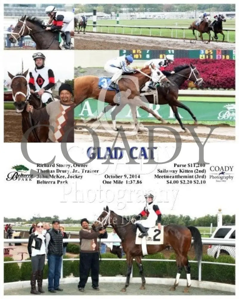 Glad Cat - 100914 Race 05 Btp Belterra Park