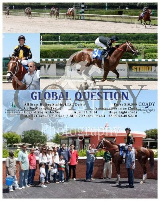 Global Question - 041214 Race 03 Crc Calder Course