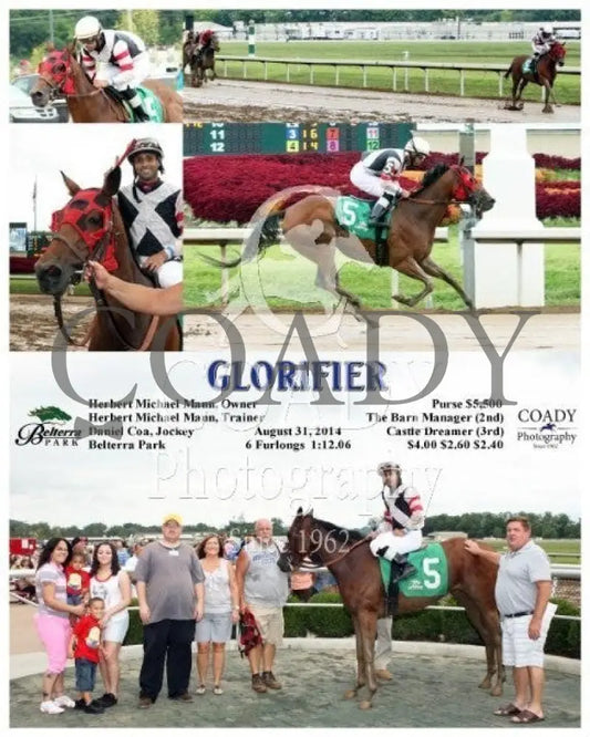 Glorifier - 083114 Race 01 Btp Belterra Park