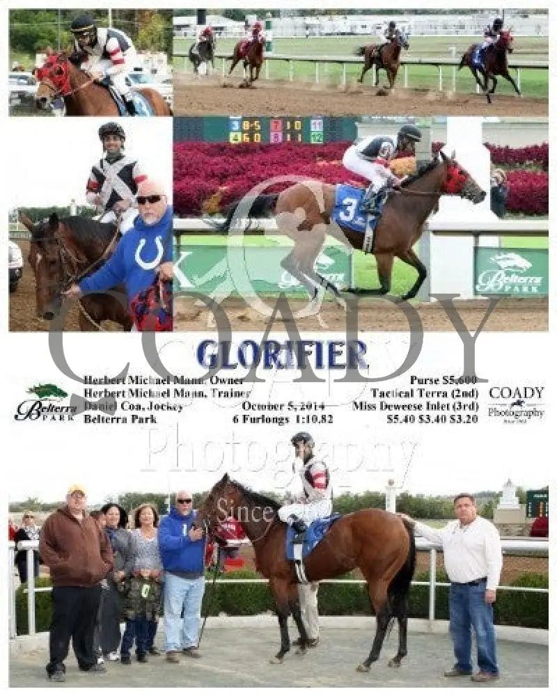 Glorifier - 100514 Race 03 Btp Belterra Park