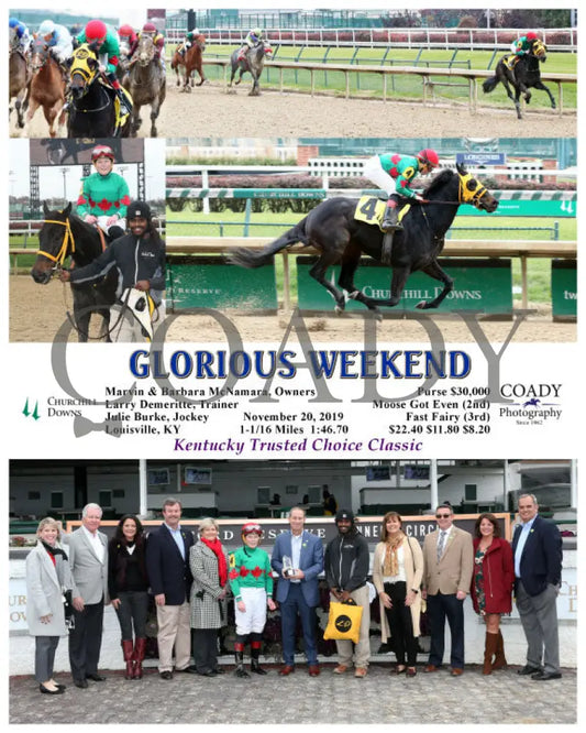 Glorious Weekend - 11-20-19 R04 Cd Group Churchill Downs