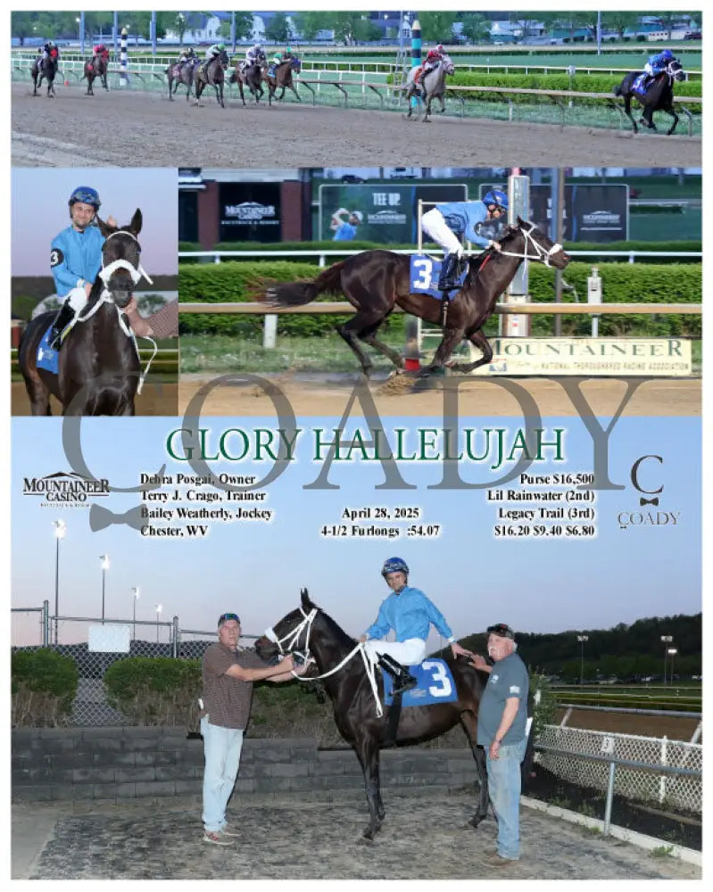 GLORY HALLELUJAH - 04-28-25 - R04 - MNR Mountaineer Park