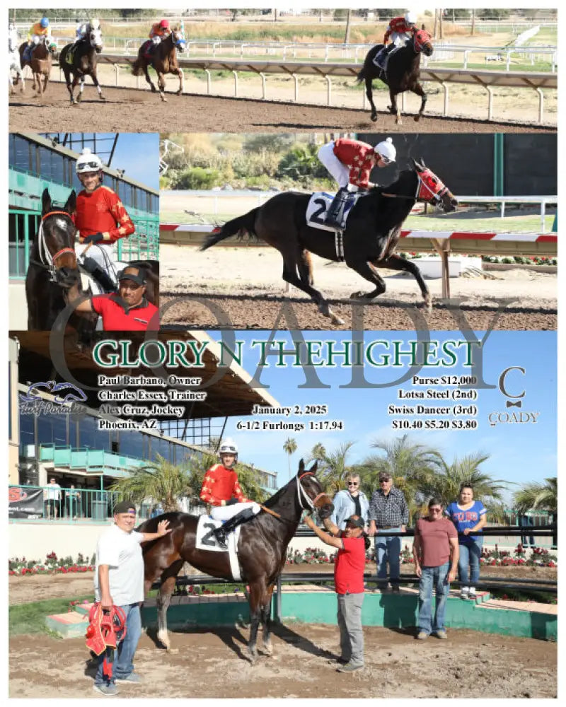 Glory N Thehighest - 01-02-25 R03 Tup Turf Paradise
