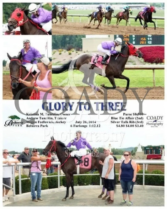 Glory To Three - 072614 Race 03 Btp Belterra Park