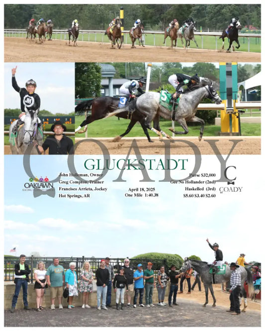 GLUCKSTADT - 04-18-25 - R06 - OP Oaklawn Park