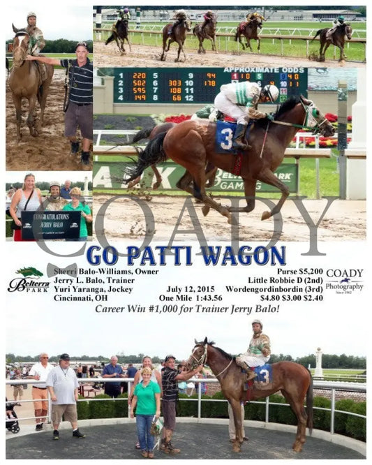Go Patti Wagon - 071215 Race 03 Btp Belterra Park