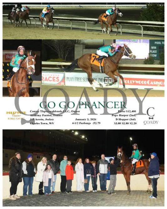 GO GO PRANCER - 01-03-26 - R06 - CT Hollywood Casino at Charles Town Races