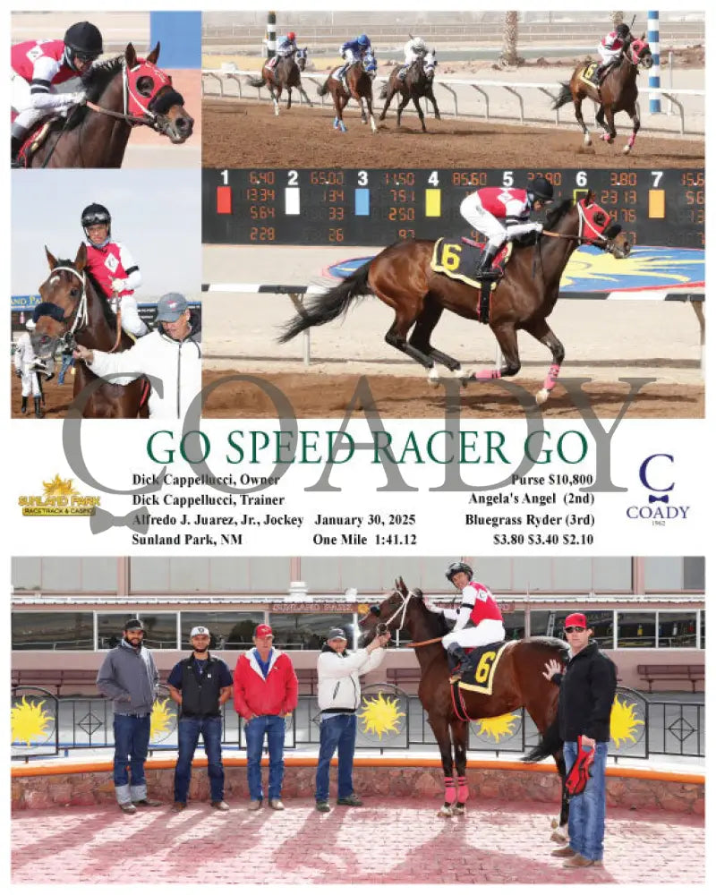 Go Speed Racer - 01-30-25 R04 Sun Turfway Park