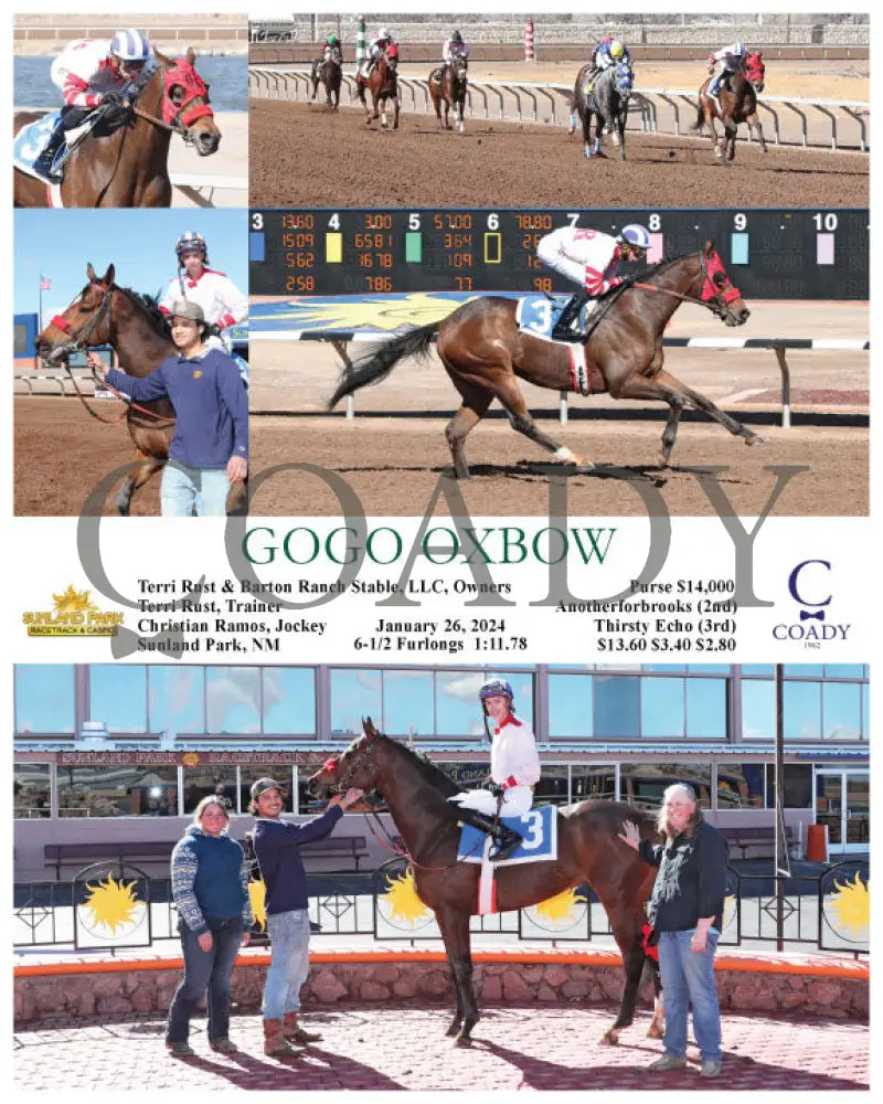 Gogo Oxbow - 01-26-24 R01 Sun Sunland Park