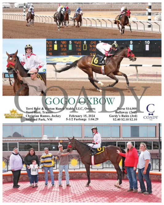 Gogo Oxbow - 02-15-24 R03 Sun Sunland Park