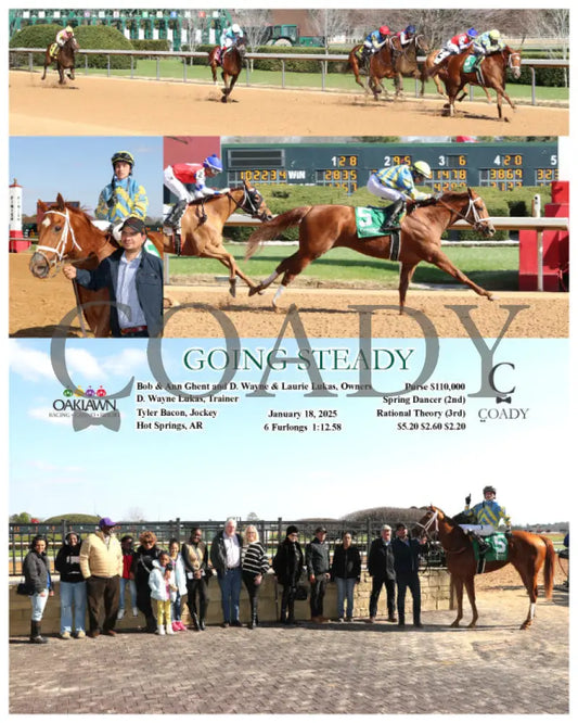 Going Steady - 01-18-25 R03 Op Oaklawn Park