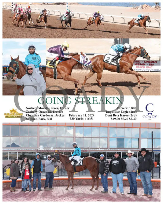 Going Streakin - 02-11-24 R04 Sun Sunland Park