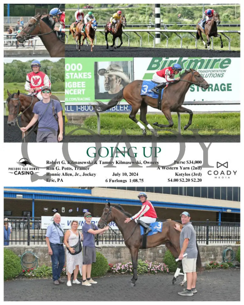 Going Up - 07-10-24 R07 Pid Presque Isle Downs